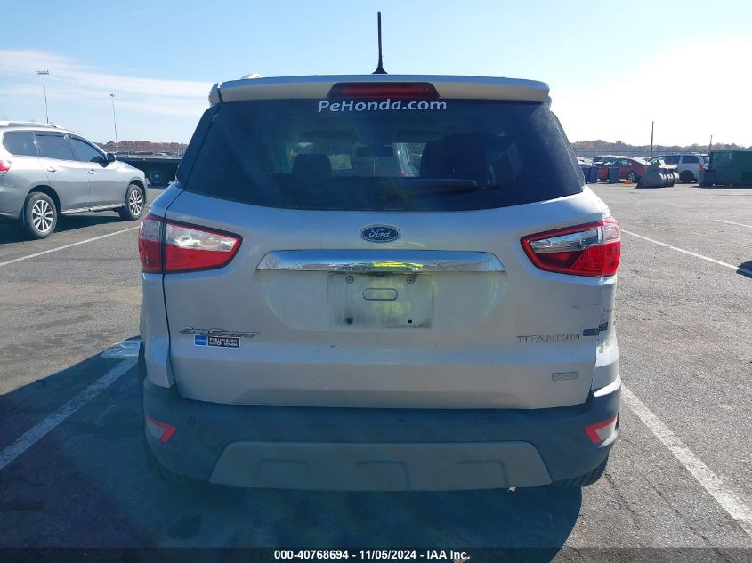 2018 Ford Ecosport Titanium VIN: MAJ3P1VE4JC211789 Lot: 40768694