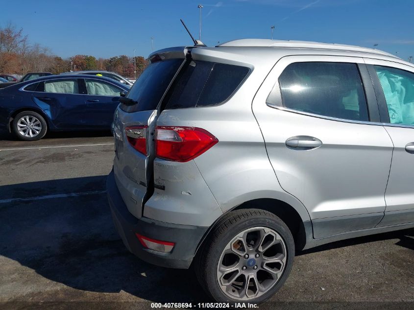 2018 Ford Ecosport Titanium VIN: MAJ3P1VE4JC211789 Lot: 40768694