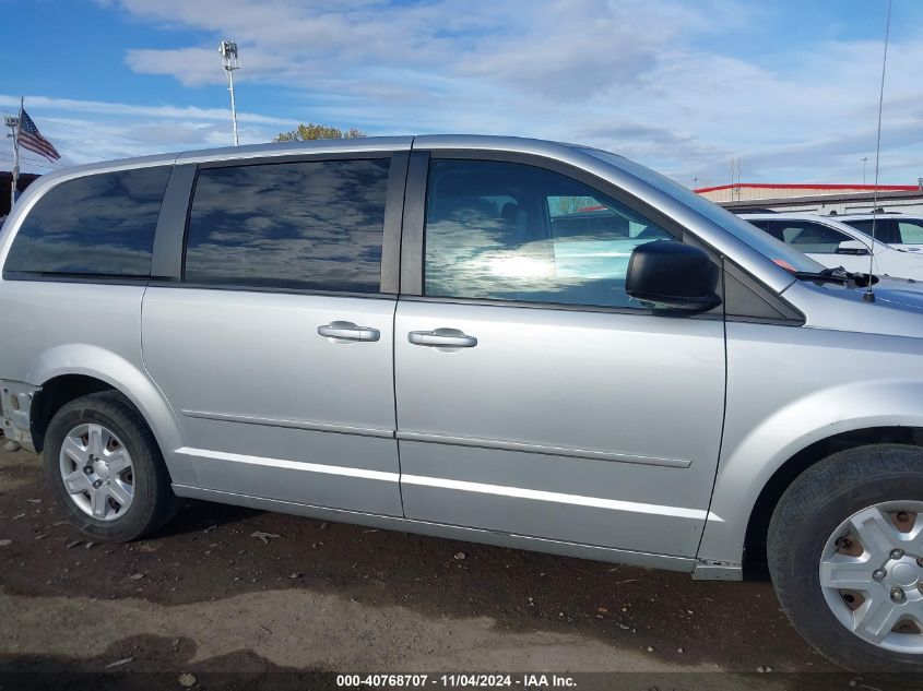 2012 Dodge Grand Caravan Se/Avp VIN: 2C4RDGBG7CR130978 Lot: 40768707