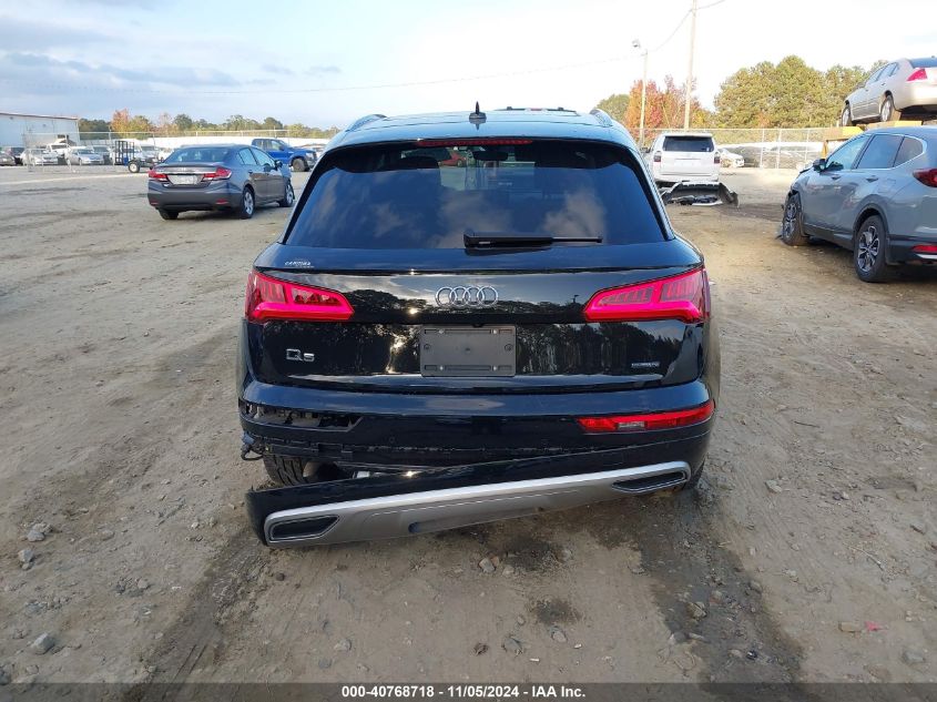 2020 Audi Q5 Premium Plus 45 Tfsi Quattro S Tronic VIN: WA1BNAFY3L2024292 Lot: 40768718