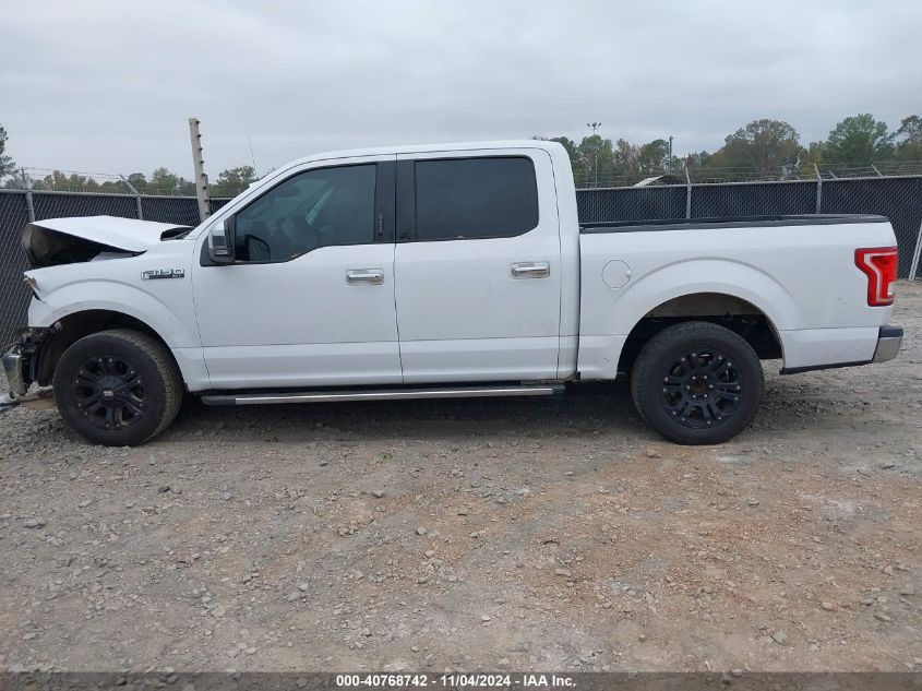 2016 Ford F-150 Xlt VIN: 1FTEW1C87GKD02511 Lot: 40768742