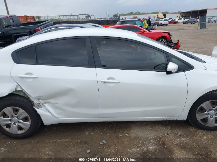 2017 Kia Forte Lx VIN: 3KPFL4A71HE152229 Lot: 40768746