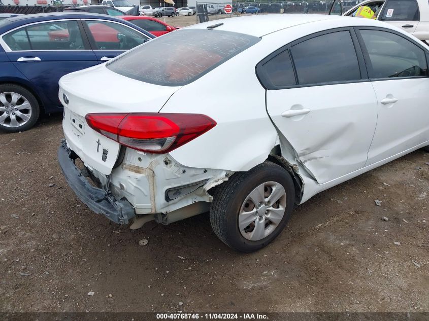 2017 Kia Forte Lx VIN: 3KPFL4A71HE152229 Lot: 40768746