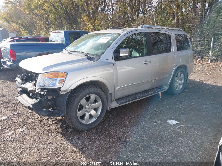 2013 Nissan Armada Sl VIN: 5N1AA0NC2DN611057 Lot: 40768771