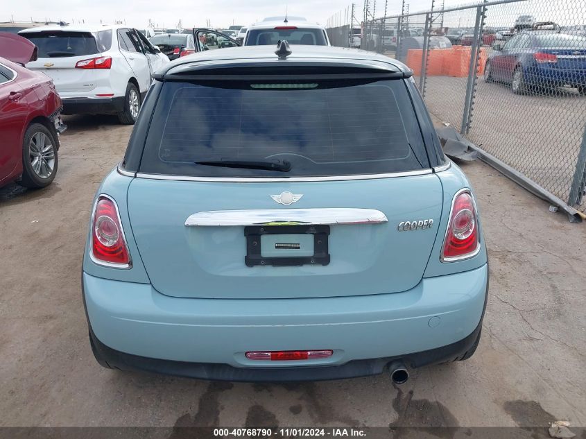 2013 Mini Hardtop Cooper VIN: WMWSU3C56DT689016 Lot: 40768790