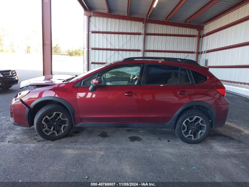 2016 Subaru Crosstrek 2.0I Premium VIN: JF2GPABC2GG224896 Lot: 40768807