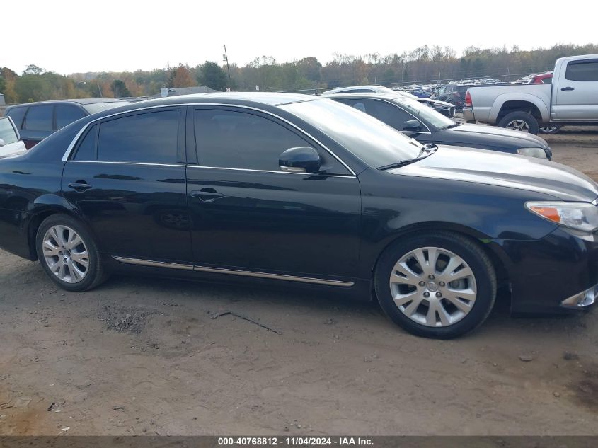 2011 Toyota Avalon VIN: 4T1BK3DB4BU386607 Lot: 40768812