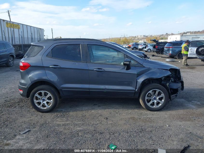 2019 Ford Ecosport Se VIN: MAJ6S3GL1KC284364 Lot: 40768814