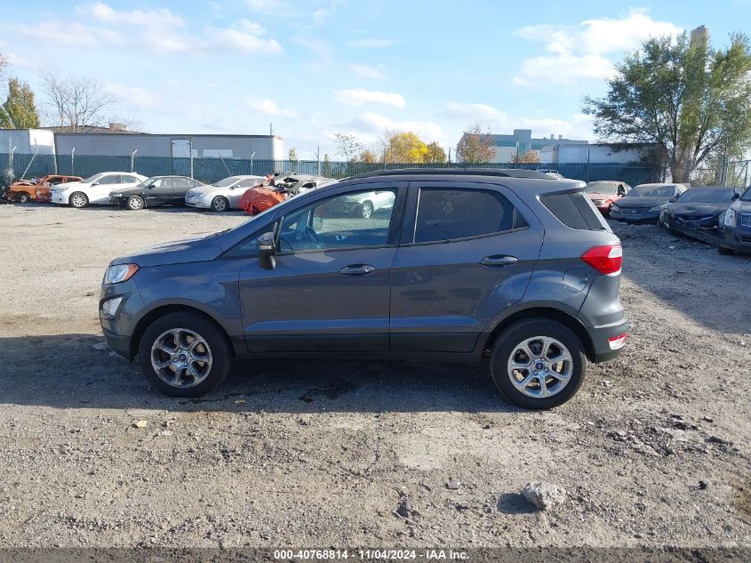 2019 Ford Ecosport Se VIN: MAJ6S3GL1KC284364 Lot: 40768814