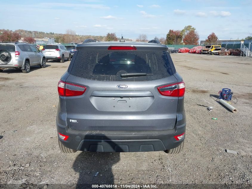 2019 Ford Ecosport Se VIN: MAJ6S3GL1KC284364 Lot: 40768814