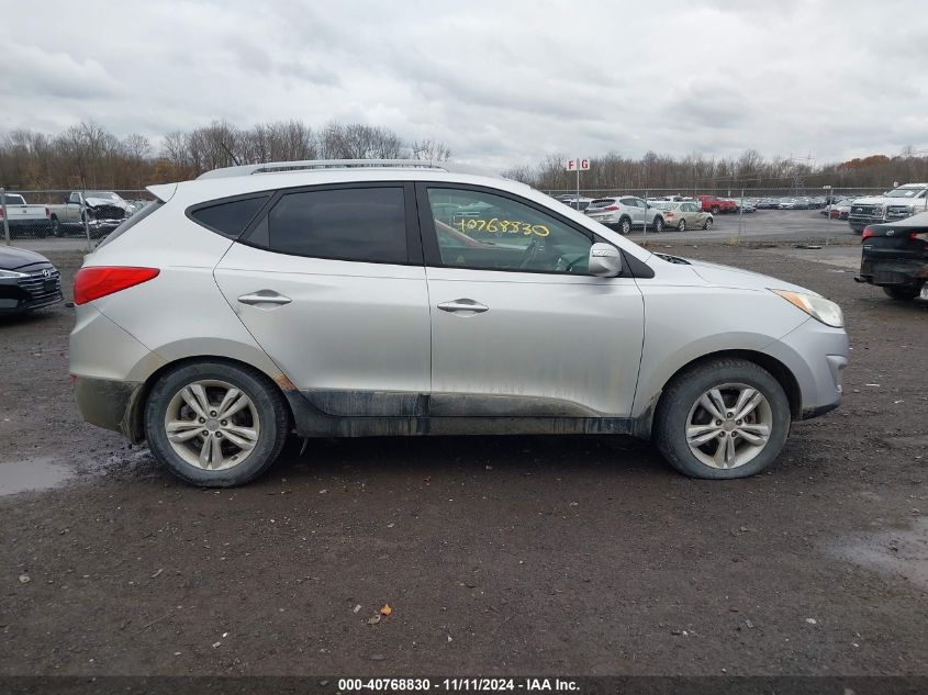 2013 Hyundai Tucson Gls VIN: KM8JUCACXDU763446 Lot: 40768830