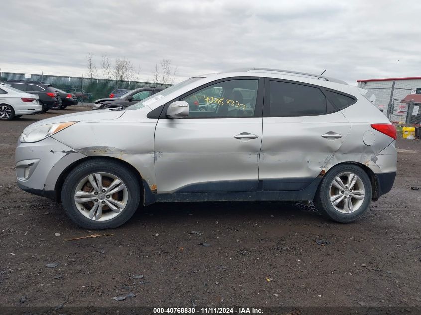 2013 Hyundai Tucson Gls VIN: KM8JUCACXDU763446 Lot: 40768830