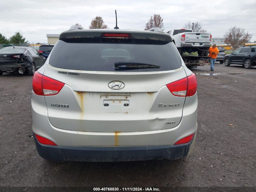 2013 Hyundai Tucson Gls VIN: KM8JUCACXDU763446 Lot: 40768830