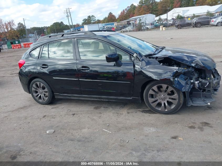 2013 Subaru Impreza 2.0I Sport Premium VIN: JF1GPAL61D2871294 Lot: 40768856