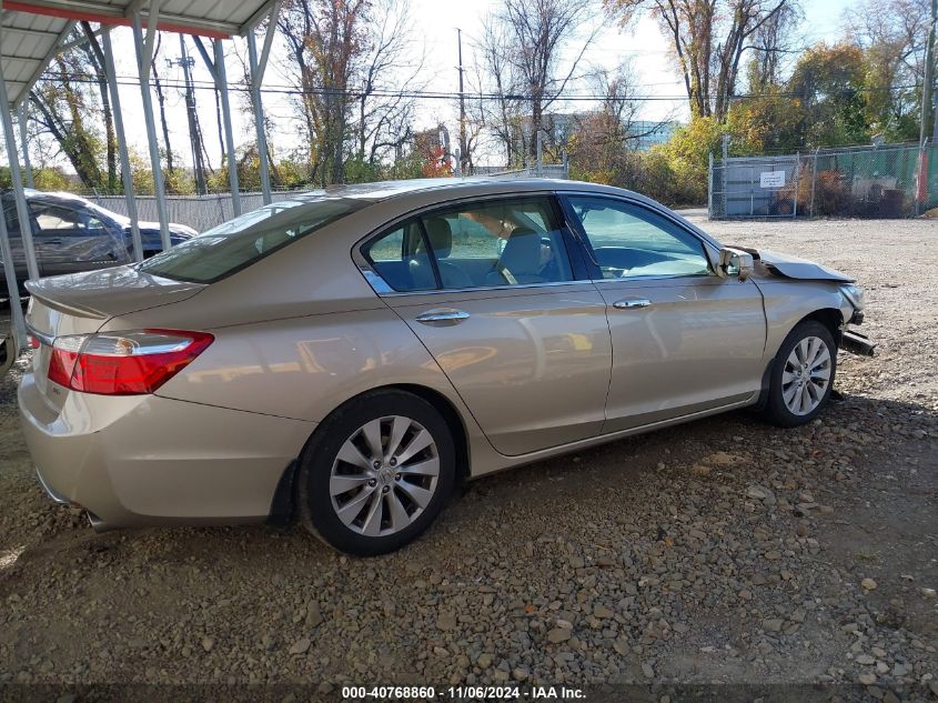 2015 Honda Accord Ex-L V-6 VIN: 1HGCR3F84FA005627 Lot: 40768860