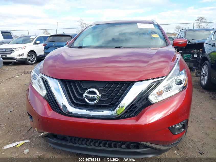 2018 Nissan Murano Platinum VIN: 5N1AZ2MH7JN202047 Lot: 40768863