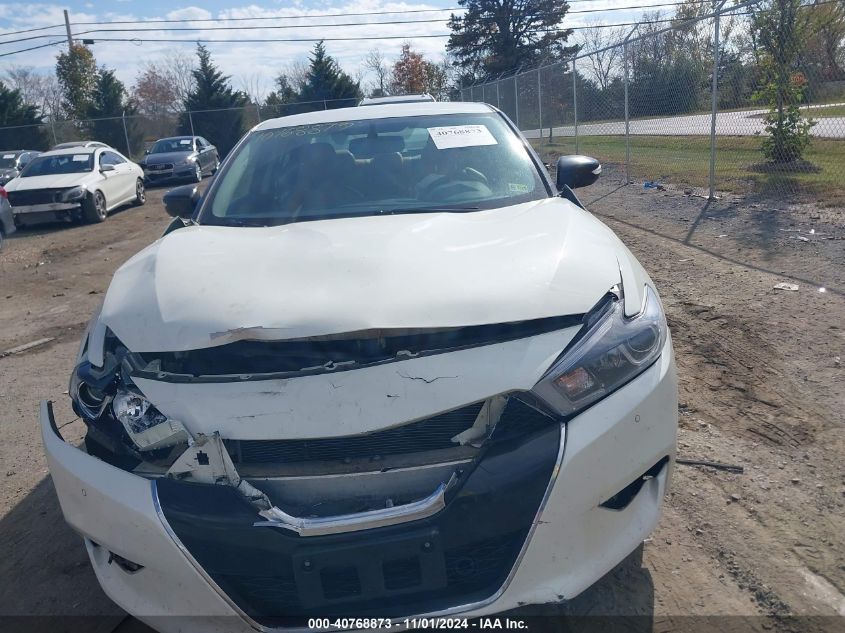 2018 Nissan Maxima 3.5 Sr VIN: 1N4AA6AP5JC364680 Lot: 40768873