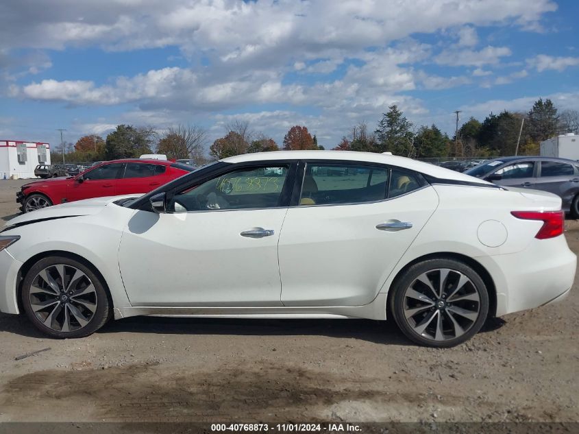 2018 Nissan Maxima 3.5 Sr VIN: 1N4AA6AP5JC364680 Lot: 40768873