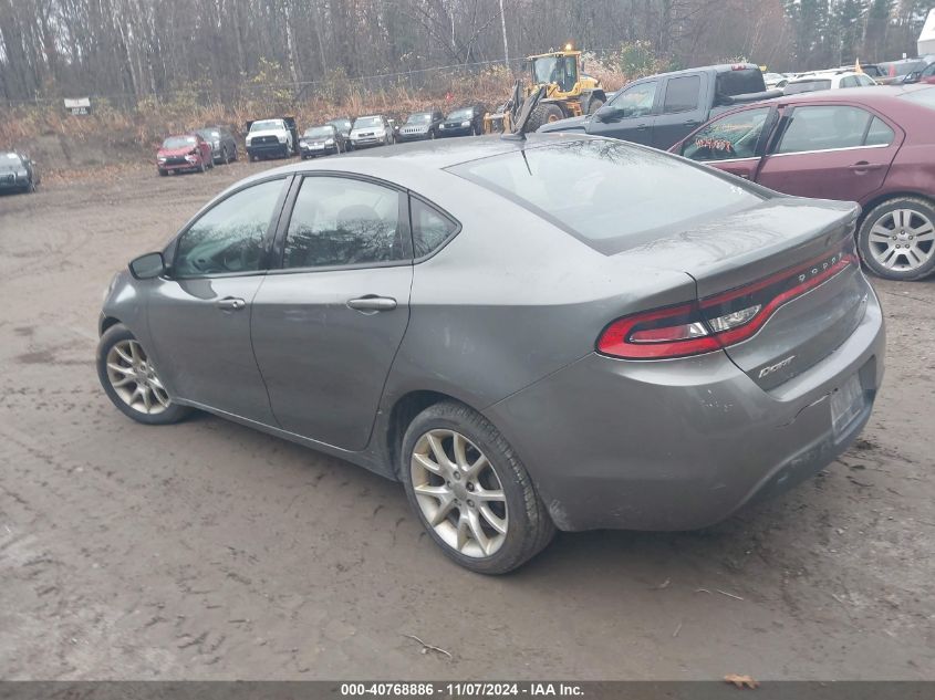 2013 Dodge Dart Sxt VIN: 1C3CDFBAXDD342634 Lot: 40768886