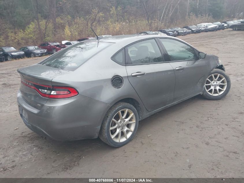 2013 Dodge Dart Sxt VIN: 1C3CDFBAXDD342634 Lot: 40768886