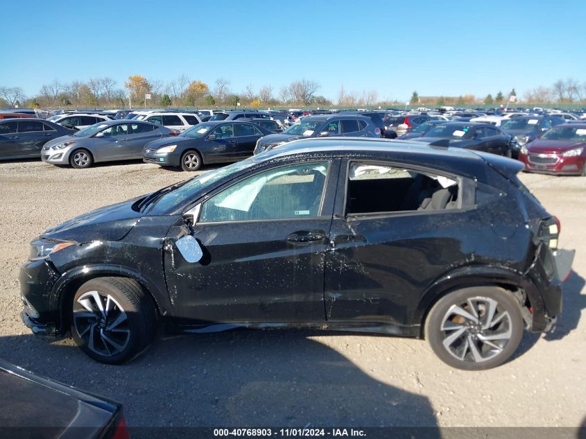 VIN 3CZRU6H1XKG719423 2019 HONDA HR-V no.14