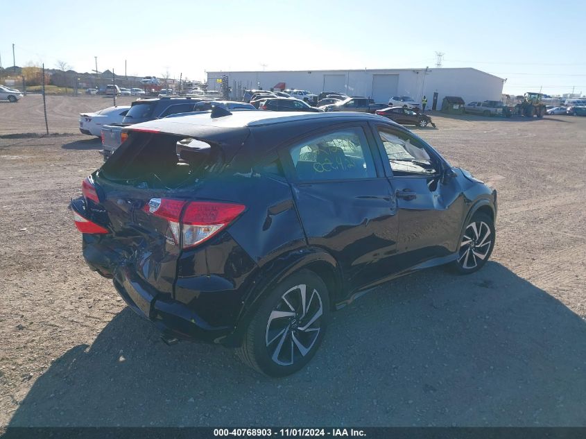 VIN 3CZRU6H1XKG719423 2019 HONDA HR-V no.4