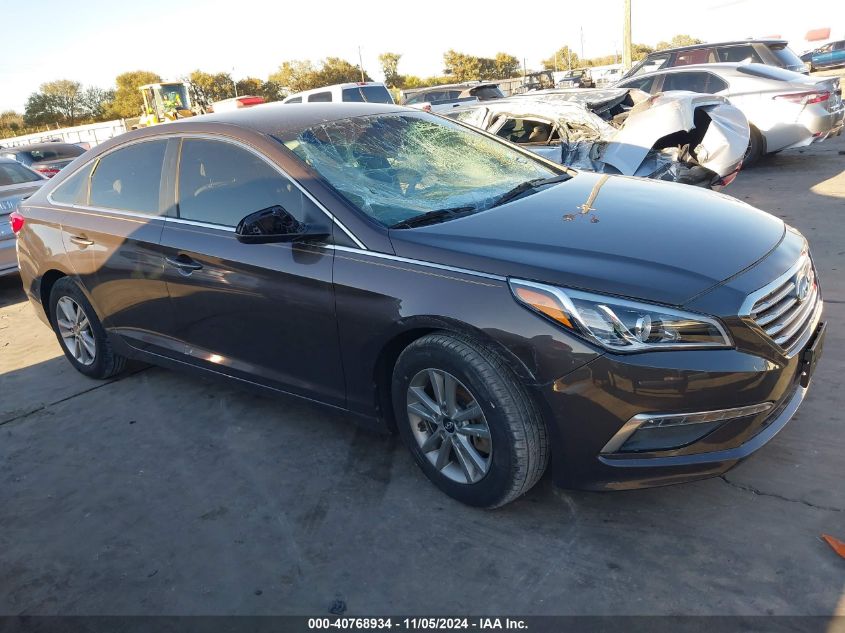 2015 HYUNDAI SONATA SE - 5NPE24AF4FH185692