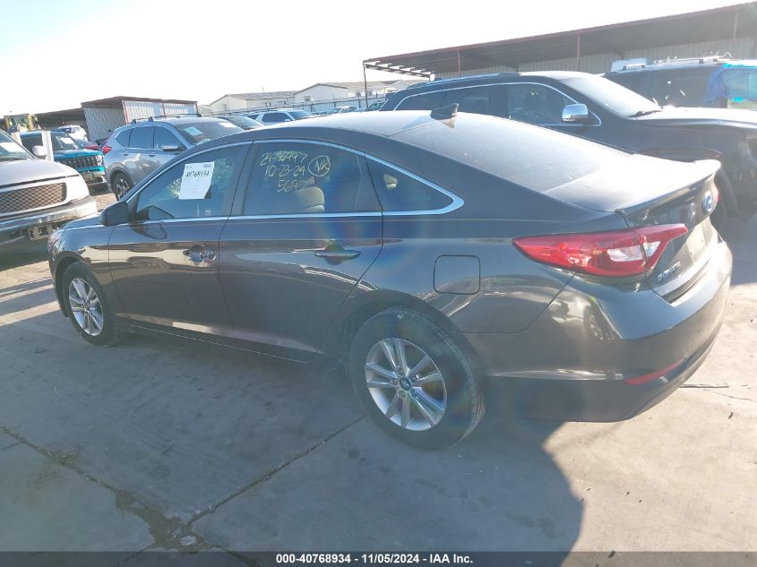 2015 HYUNDAI SONATA SE - 5NPE24AF4FH185692