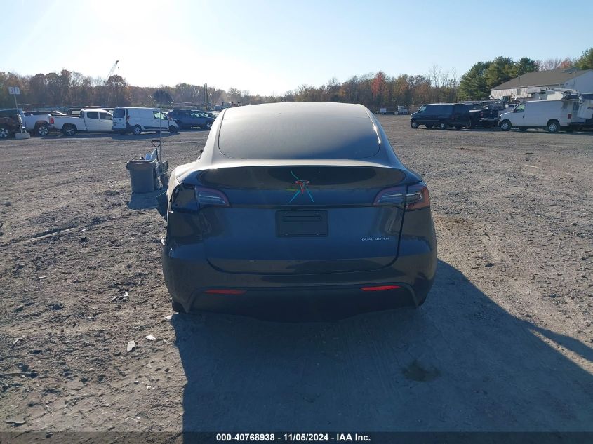 2024 Tesla Model Y Long Range Dual Motor All-Wheel Drive VIN: 7SAYGDEE0RA326048 Lot: 40768938