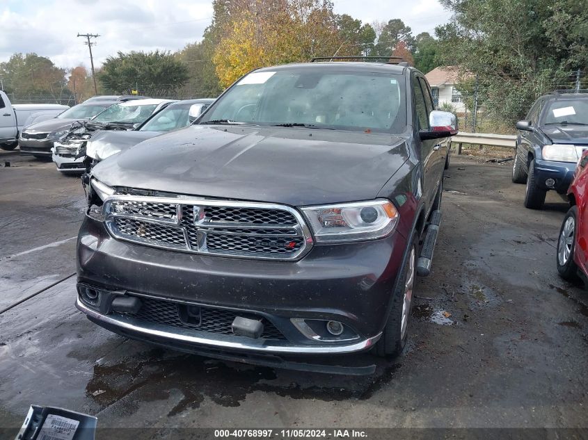 2015 Dodge Durango Citadel VIN: 1C4SDJET6FC816806 Lot: 40768997