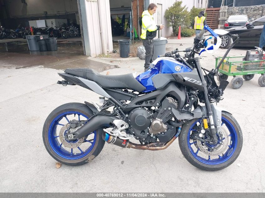 2020 Yamaha Mt09 VIN: JYARN53E9LA00714 Lot: 40769012