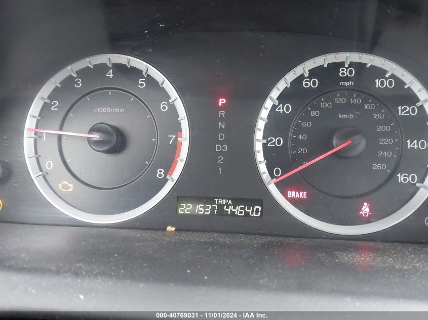 2010 Honda Accord 2.4 Lx-P VIN: 1HGCP2F47AA012948 Lot: 40769031