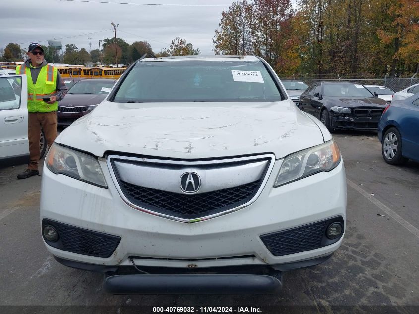 2015 Acura Rdx VIN: 5J8TB3H30FL001326 Lot: 40769032