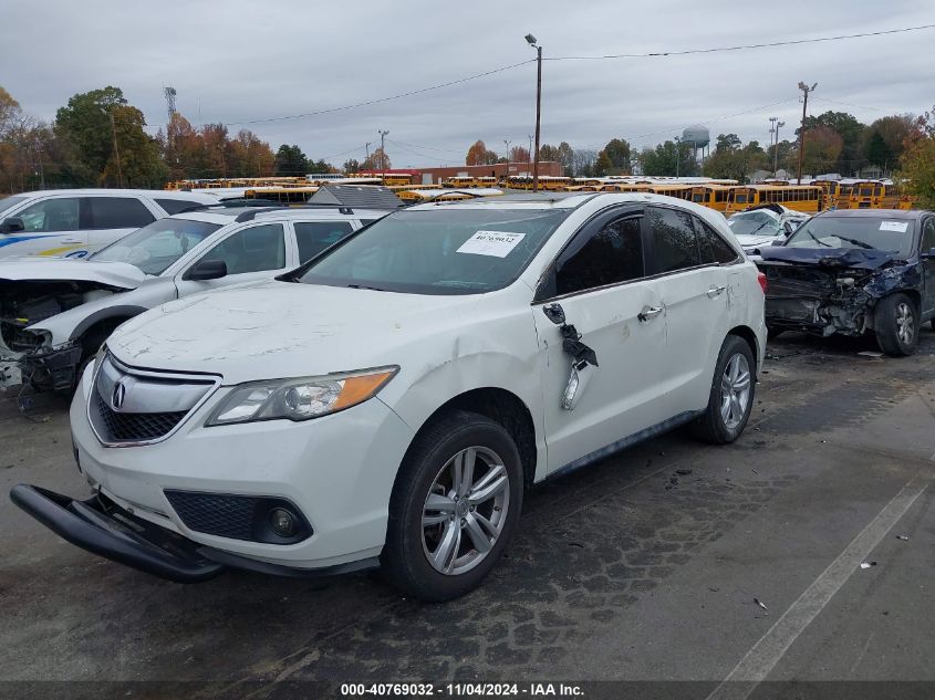 2015 Acura Rdx VIN: 5J8TB3H30FL001326 Lot: 40769032