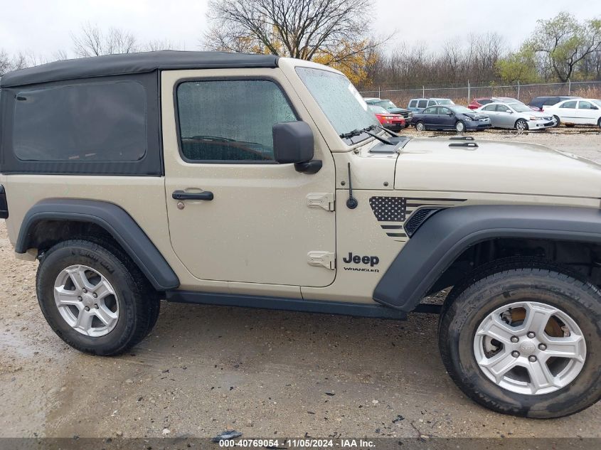 2022 Jeep Wrangler Sport S 4X4 VIN: 1C4GJXAN0NW249935 Lot: 40769054