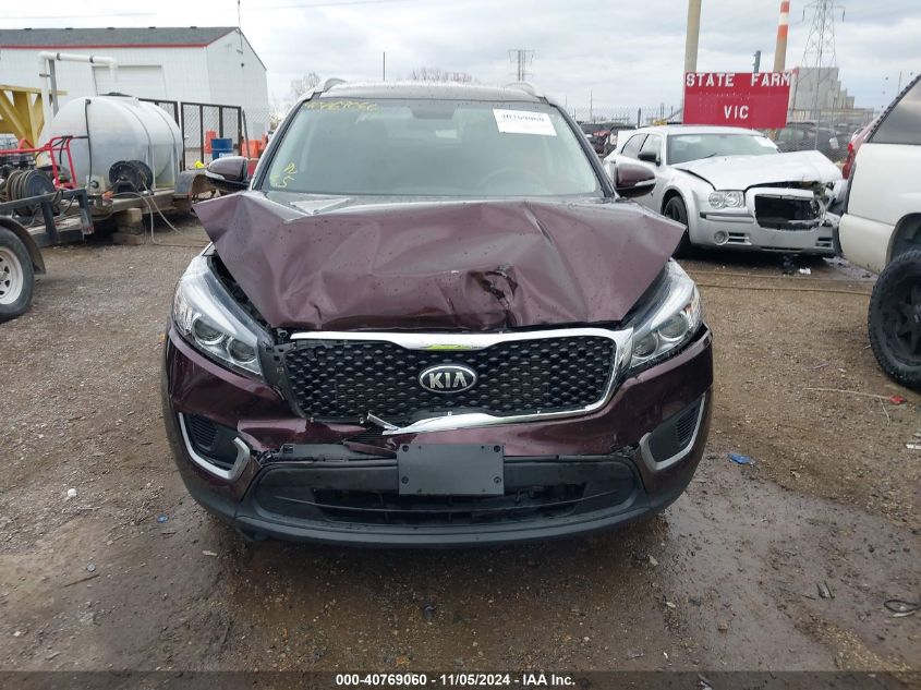 2016 KIA SORENTO 2.4L LX - 5XYPG4A35GG020517