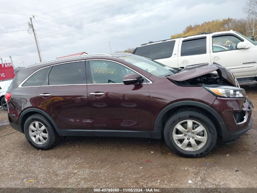 2016 Kia Sorento 2.4L Lx VIN: 5XYPG4A35GG020517 Lot: 40769060