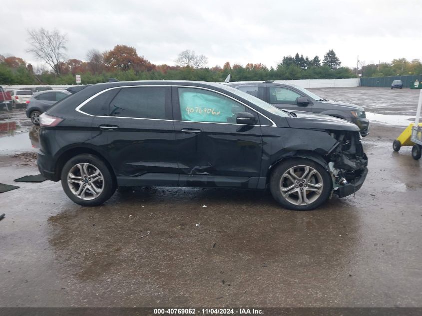 2018 Ford Edge Titanium VIN: 2FMPK3K96JBB80408 Lot: 40769062