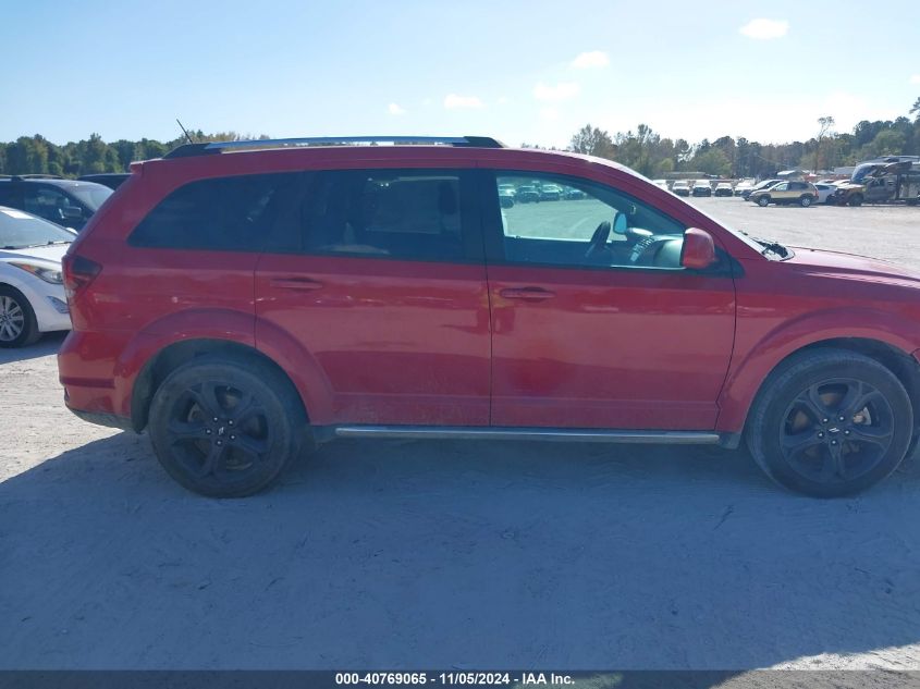 2018 Dodge Journey Crossroad Awd VIN: 3C4PDDGG3JT388407 Lot: 40769065