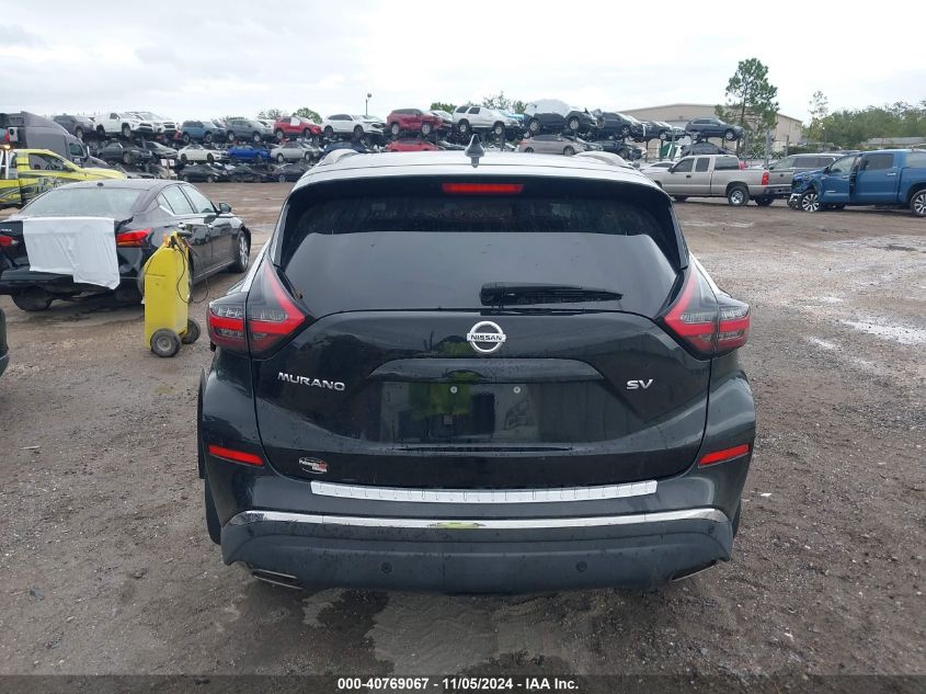 2020 Nissan Murano Sv Fwd VIN: 5N1AZ2BJ7LN169592 Lot: 40769067