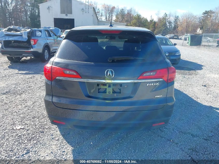 2013 Acura Rdx VIN: 5J8TB4H55DL021916 Lot: 40769082