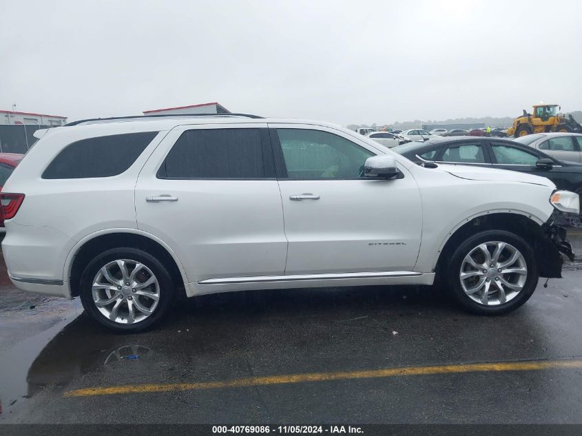 2017 Dodge Durango Citadel VIN: 1C4SDJET9HC681341 Lot: 40769086