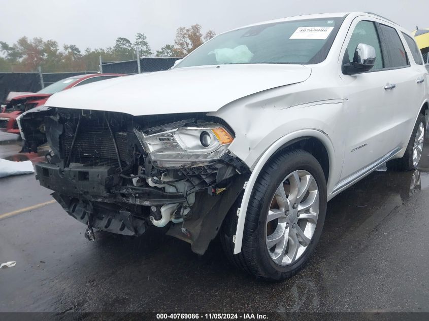 2017 Dodge Durango Citadel VIN: 1C4SDJET9HC681341 Lot: 40769086