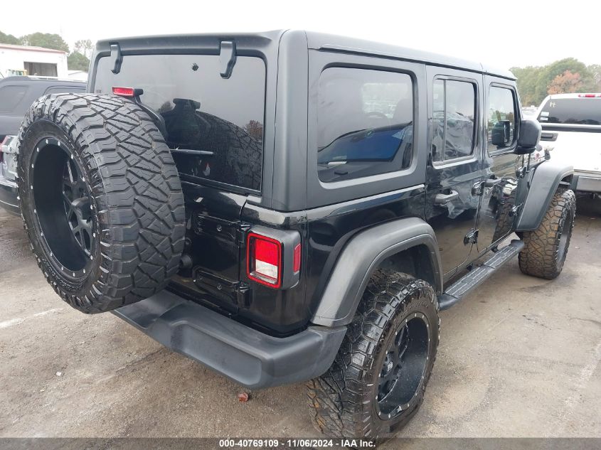 2021 Jeep Wrangler Unlimited Sport Altitude 4X4 VIN: 1C4HJXDG9MW518918 Lot: 40769109