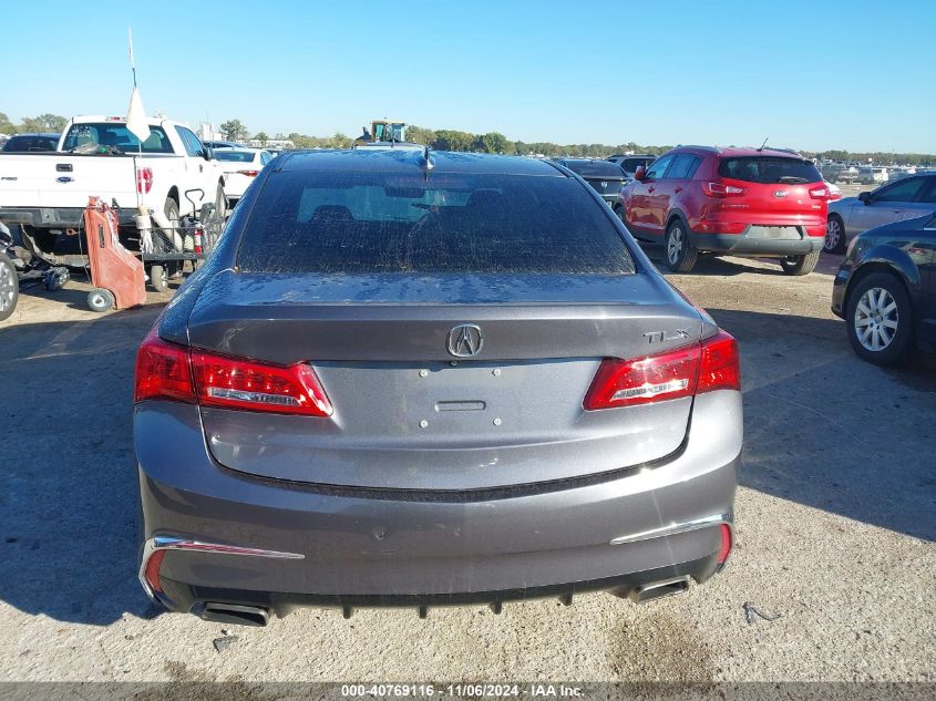 2018 Acura Tlx Tech Pkg VIN: 19UUB2F50JA006632 Lot: 40769116