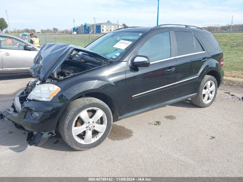 2010 Mercedes-Benz Ml 350 4Matic VIN: 4JGBB8GB9AA532136 Lot: 40769142