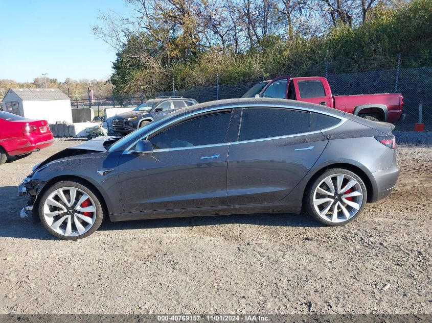 2018 TESLA MODEL 3 LONG RANGE/PERFORMANCE - 5YJ3E1EB2JF072982