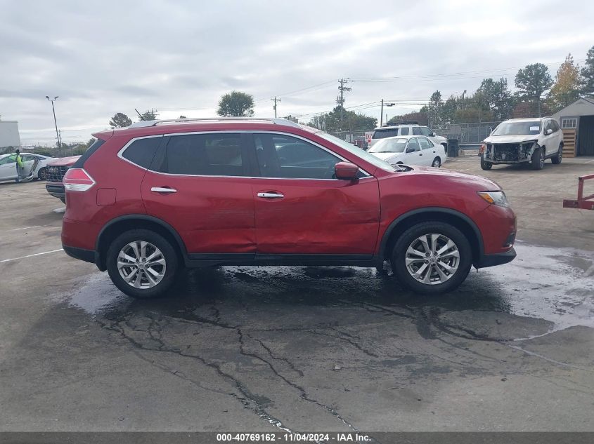 2016 Nissan Rogue Sv VIN: KNMAT2MT7GP610524 Lot: 40769162