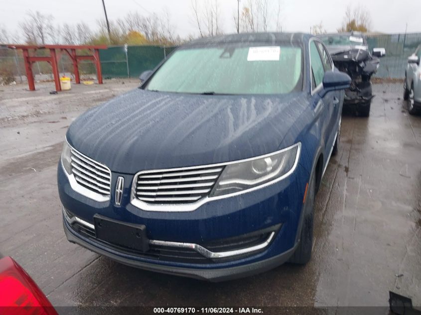 2018 Lincoln Mkx Reserve VIN: 2LMPJ8LR3JBL14584 Lot: 40769170