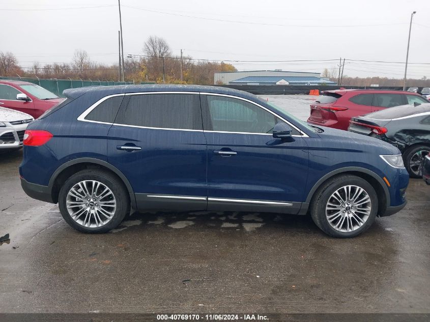 2018 Lincoln Mkx Reserve VIN: 2LMPJ8LR3JBL14584 Lot: 40769170